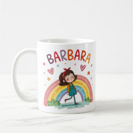 Caneca De Café Rainbow Girl Barbara 1