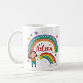 Caneca De Café Rainbow Girl Helena 1