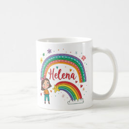 Caneca De Café Rainbow Girl Helena 1