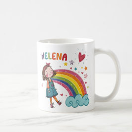 Caneca De Café Rainbow Girl Helena 2
