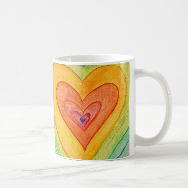 Caneca De Café Rainbow Love Copo de Café (Direita)