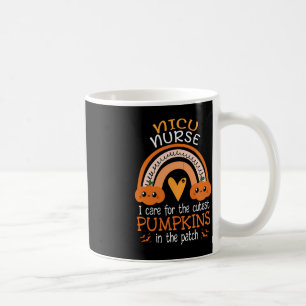 Caneca De Café Rainbow NICU Enfermeira Cutest Pumpkins No Patch H