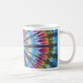 Caneca De Café Rainbow Swirl Tie Dye Mug