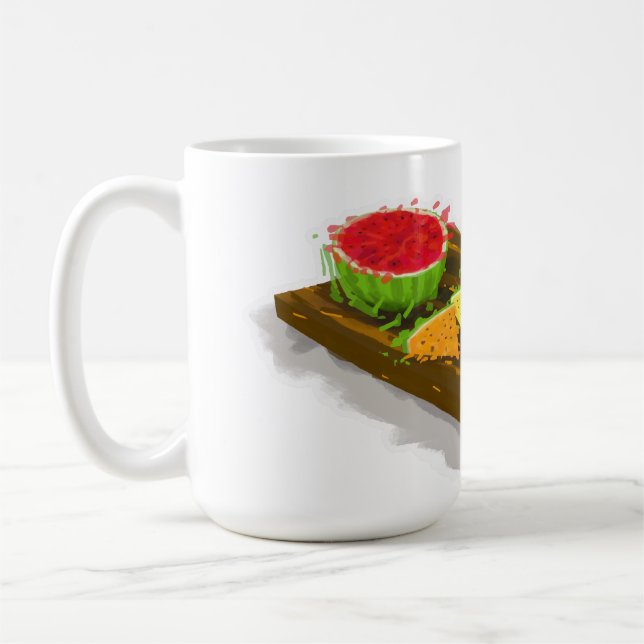 Caneca De Café Rainbow Watermelon (Esquerda)