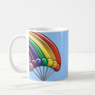 Caneca De Café Rainbows e Lollipops - Mug Personalizável