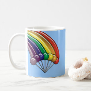 Caneca De Café Rainbows e Lollipops - Mug Personalizável