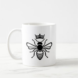 Caneca De Café Rainha Bee Crown em Mug