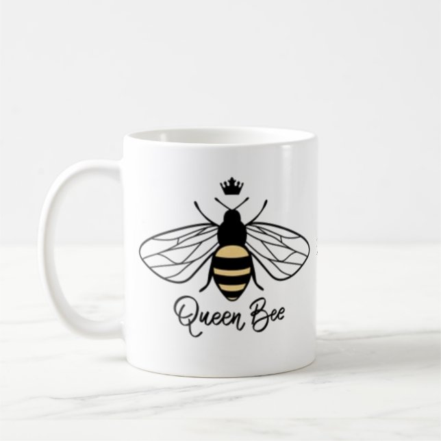 Caneca De Café Rainha Bee Mug, Rainha-Presente  (Esquerda)