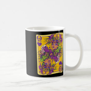 Caneca De Café Rainha Cajun Divertida de Copas Design de Mardi Gr