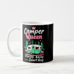 Caneca De Café Rainha Camper Feminina Cly Sy Um Pouco Inteligente