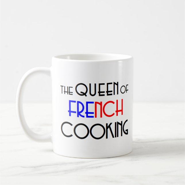 Caneca De Café rainha cozinhar francesa (Esquerda)