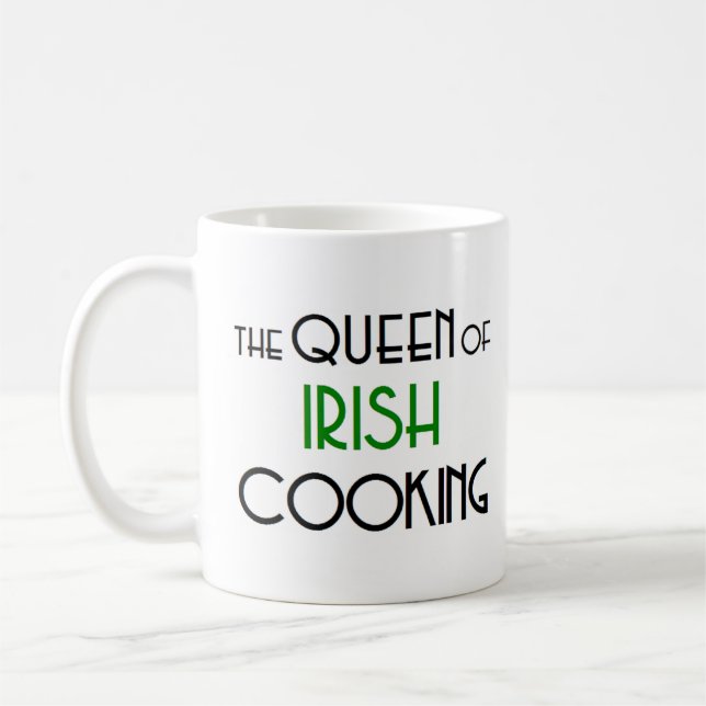 Caneca De Café rainha cozinhar irlandesa (Esquerda)