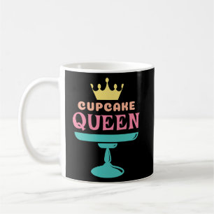Caneca De Café Rainha cupcake