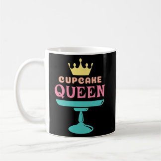 Caneca De Café Rainha cupcake
