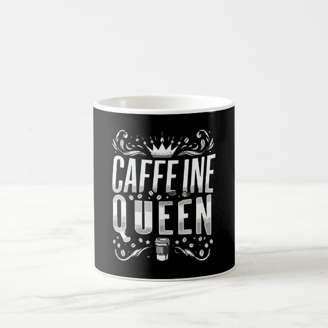 Caneca De Café rainha da cafeína (Centro)