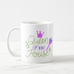 CANECA DE CAFÉ RAINHA DA CASA