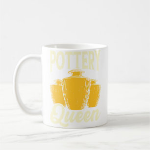 Caneca De Café Rainha da Cerâmica