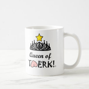 Caneca De Café Rainha da estrela de Twerk