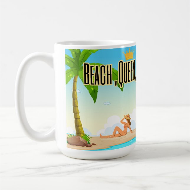 Caneca De Café rainha da faia (Esquerda)