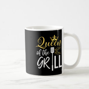 Caneca De Café Rainha Da Grelha Engraçada Churrasco-Chef Mulheres
