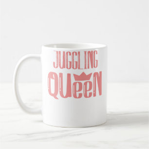 Caneca De Café Rainha da Malabarismo Feminino
