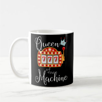 Caneca De Café Rainha Da Máquina Slot Casino Gambling Dinheiro
