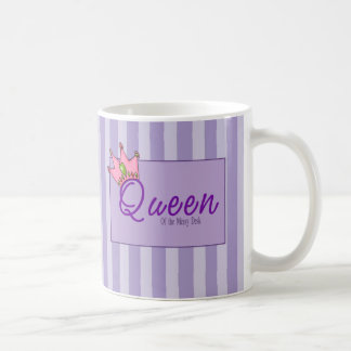 Caneca De Café Rainha da mesquinha da mesa