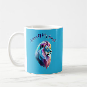 Caneca De Café "Rainha da minha própria selva"