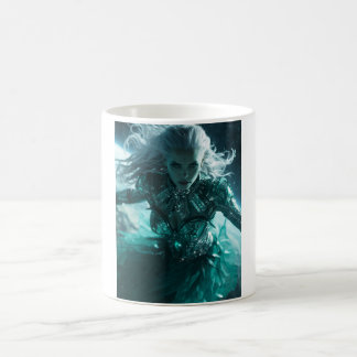Caneca De Café Rainha da Nebulosa Esmeralda – Armadura Cósmica Al