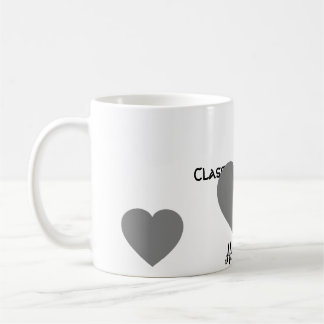 Caneca De Café "Rainha da sala de aula. Herói do lar."