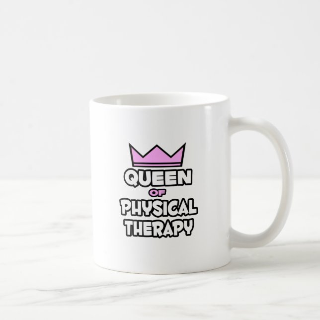 Caneca De Café Rainha da Terapia Física (Direita)