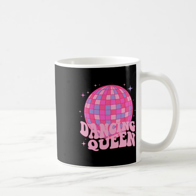 Caneca De Café Rainha Dançando Mãe Dançando 70 e 80 Disco (Direita)