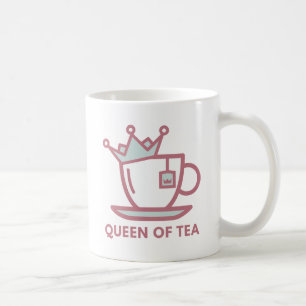 Caneca De Café Rainha De Chá