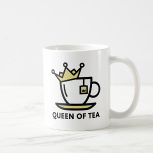 Caneca De Café Rainha De Chá