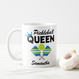 Caneca de Café Rainha de Pickleball