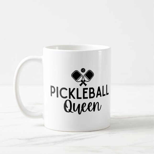 Caneca De Café Rainha de Picleball (Esquerda)