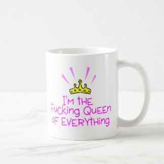 Caneca De Café Rainha de tudo coroa