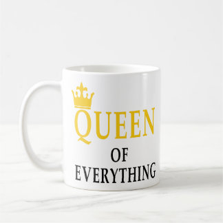 Caneca De Café Rainha de tudo ideia bonito dos presentes das