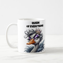 Caneca De Café Rainha de Tudo Mamãe