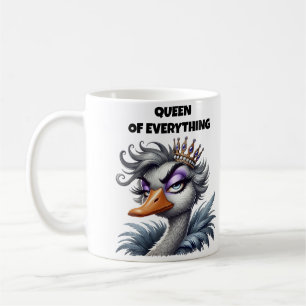 Caneca De Café Rainha de Tudo Mamãe