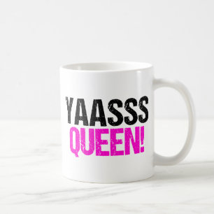 Caneca De Café Rainha de Yaasss