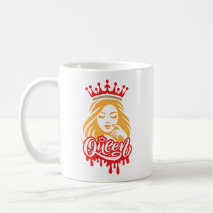 Caneca De Café Rainha Design – Coroa Real Elegante