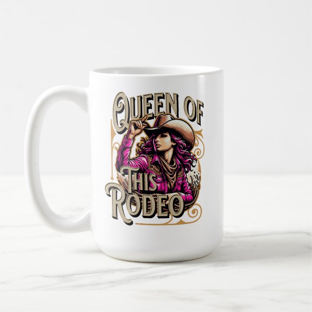 Caneca De Café Rainha deste Rosa Rodeado, Presente de Garota, Che (Esquerda)