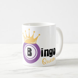 Caneca De Café Rainha do Bingo