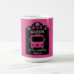 Caneca De Café Rainha Do Campsite