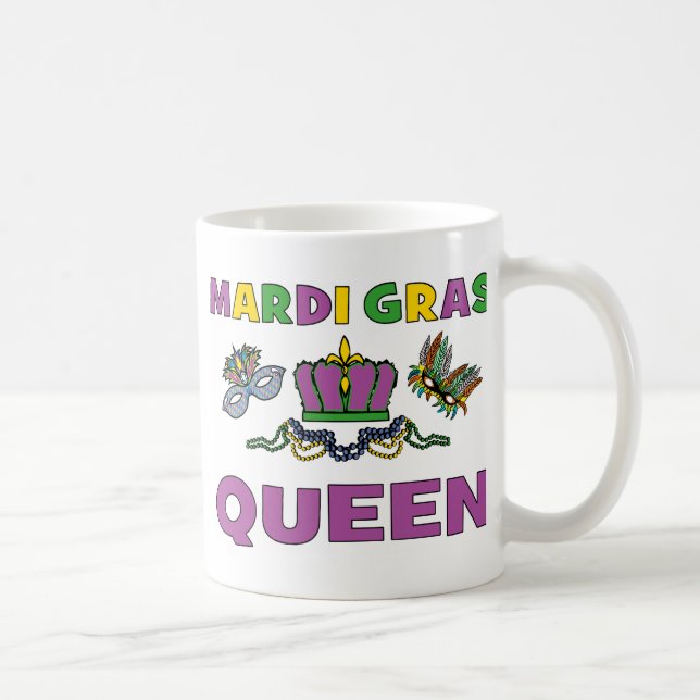 Caneca De Café Rainha do carnaval (Direita)