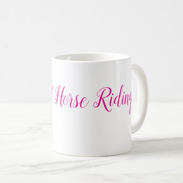 Caneca De Café Rainha do Cavalgamento (Frente Esquerda)