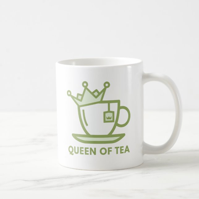 Caneca De Café Rainha Do Chá (Direita)