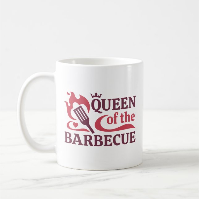Caneca De Café Rainha Do Churrasco (Esquerda)