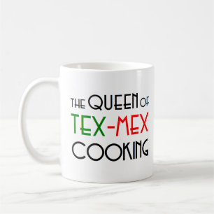 Caneca De Café rainha do cozinhar tex-mex